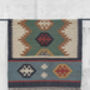 Traditional Kilim Rug 'Veechi' Patterned, thumbnail 1 of 4