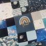 Large Keepsake Patchwork Blanket, Baby Clothes Quilt, thumbnail 4 of 10