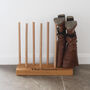 Engraved Wooden Floor Boot Rack, thumbnail 1 of 12