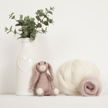Mabel Bunny Needle Felting Kit, 2 of 5