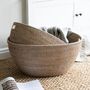 Marbury Oval Rattan Storage Basket, thumbnail 1 of 3