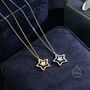 Cz Star Pendant Necklace In Sterling Silver, thumbnail 7 of 11