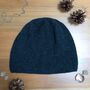 Ladies Knitted Winter Slouch Hat, thumbnail 3 of 10