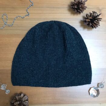 Ladies Knitted Winter Slouch Hat, 3 of 10