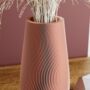 Large Navy Blue 'Tidal' Vase For Dried Flowers, thumbnail 4 of 11