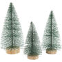 Decorative Bottle Brush Trees Green, Gold Or Silver, thumbnail 8 of 12