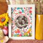 Mum And Me Personalised Floral Photo Print, thumbnail 1 of 3