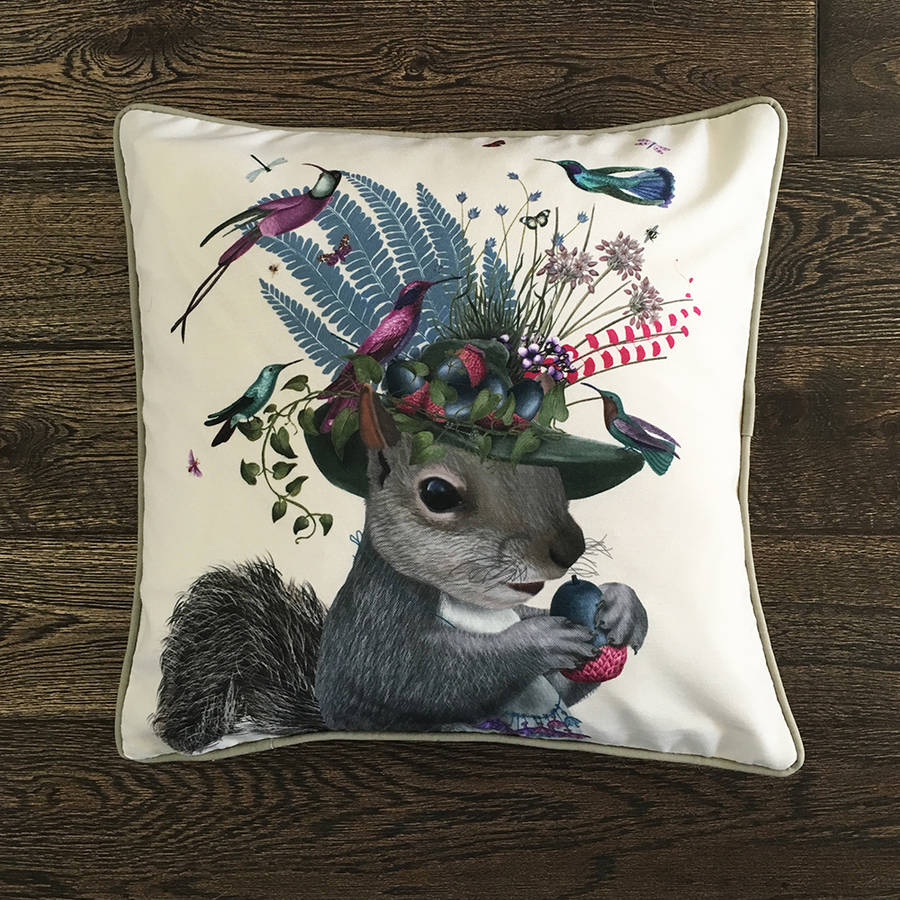 squirrel cushions