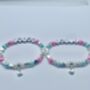 Personalised Heart Or Star Charm Bracelet, thumbnail 3 of 12