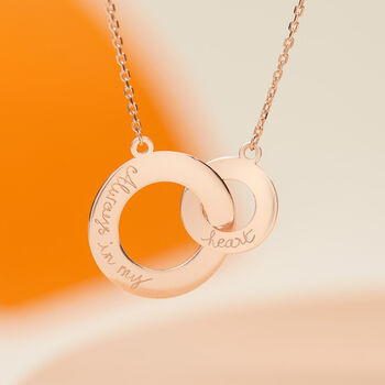 Personalised Intertwined Necklace, 3 of 4