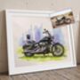Motorbike Print Gift, thumbnail 1 of 7