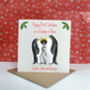 Personalised Penguin Family First Christmas Card, thumbnail 2 of 8