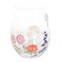 Mum Wildflower Stemless Wine Glass, thumbnail 3 of 4