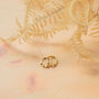 18k Gold Sterling Silver Cz Hoop Earrings For Women, thumbnail 5 of 9