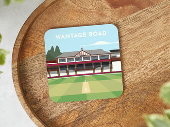 Personalised Coaster Gift Of Any Cricket Ground, 3 of 7