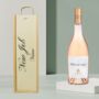 Personalised New Job Whispering Angel Rose Wine Gift Set 75cl, thumbnail 1 of 4