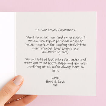 Personalised Wildflower Birthday Card – Any Letter, 4 of 5