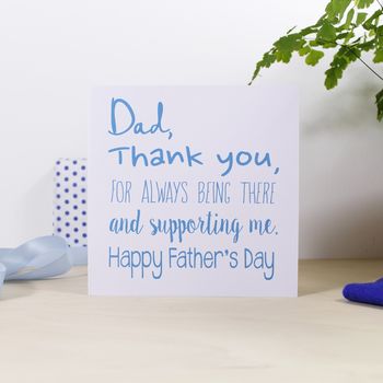 Personalised Father's Day Card, 5 of 9