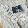 Personalised New Baby Clay Wall Hanging, thumbnail 1 of 4