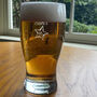 Personalised 18th Birthday Gift Star Pint Glass, thumbnail 1 of 7
