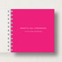 Personalised Little Pink Notebook, thumbnail 1 of 4