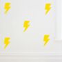 Lightning Wall Stickers, thumbnail 4 of 6