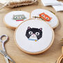 Cat Lover Cross Stitch Kit, thumbnail 1 of 5