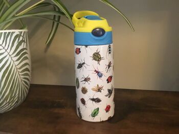Personalised Insects Bugs Kids Water Bottle, 8 of 12