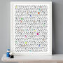 'Penguins On A Lineup' Giclee Print, thumbnail 2 of 5