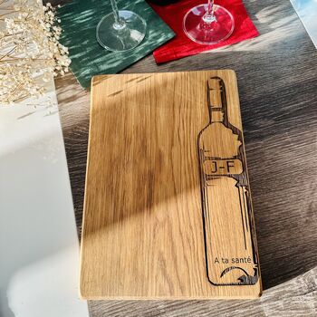 Cheers, A Ta Santé, Salud Personalised Cutting Board, 2 of 2