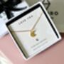 Love You To The Moon And Back Necklace Gold Filled, thumbnail 1 of 6