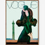 Vintage Reissue 1920's Vogue Cover Girl, Canvas Art, thumbnail 8 of 8