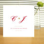 Personalised Couples Valentine's Card, thumbnail 1 of 2