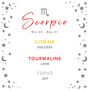 Scorpio Zodiac Crystal Bracelet Birthday Gift For Her, thumbnail 7 of 7
