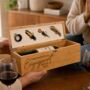 Congratulations On Your Engagement Wine Bottle Gift Set, thumbnail 1 of 4