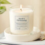 Personalised Christening Gift Keepsake Soy Scented Candle, thumbnail 1 of 9
