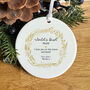 World's Best Mum Ceramic Ornament Gift, thumbnail 1 of 4