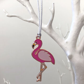 Flamingo Christmas Decoration, 3 of 5