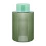 Glass Vase Groove Design Large In Two Tone Colourway, thumbnail 6 of 7
