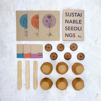 Grow Your Own Edible Flowers Seed Kit, 3 of 7