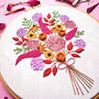 Autumn Bouquet Embroidery Kit, thumbnail 2 of 2