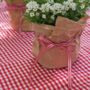 Red Checkered Gingham Tablecloth Housewarming Gift, thumbnail 4 of 8
