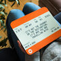 Personalised Train Ticket Mouse Mat, thumbnail 5 of 6