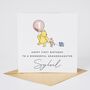 Winnie The Pooh 3rd Birthday Niece Card *Fully Personalised, thumbnail 2 of 6