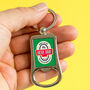 Bottle Opener Keyring Gift For Dad, thumbnail 1 of 2