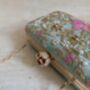 Floral Mint Green Clutch Bag, thumbnail 11 of 12