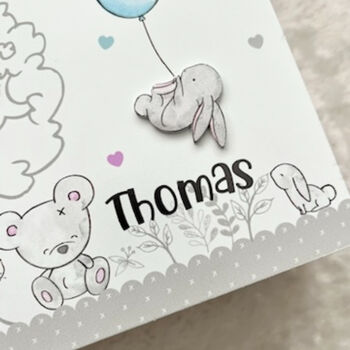 Personalised Baby Keepsake Box, 7 of 7