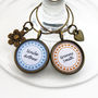 Ten Personalised Guest Wine Charms, thumbnail 3 of 7