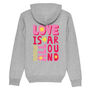 Love Is All Around Hoodie, thumbnail 5 of 10