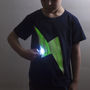 Lightning Glow In The Dark Interactive Sweat/T Shirt, thumbnail 2 of 8